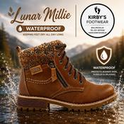 Lunar Millie boot - tan waterproof image