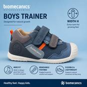 Biomecanics velcro navy 261123