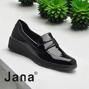 Jana black patent slip on 24666 image