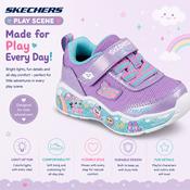 Skechers play scene - lilac cloud