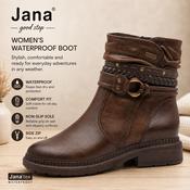 Jana 25464- Mocca brown waterproof boot