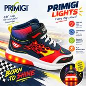 Primigi velcro high-top lights Hot Wheels navy - 2470811 image
