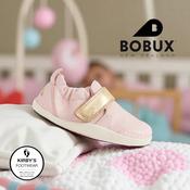 Bobux pre walker xplorer - pink gold leather image