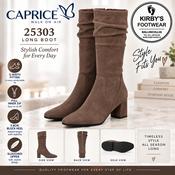 Caprice 25303 - Cafe Stretch Boot image