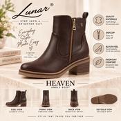 Lunar Heaven Brown Ankle Boot image