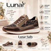 Lunar Sally Taupe Ladies Trainer image