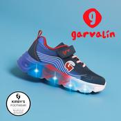 Garvalin navy red  trainer lights - 262725