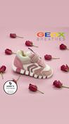 Geox Iupidoo velcro pink white image