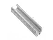 GLAX ALUMINUM ROUND RAIL PROFILE FOR LED - 2M
