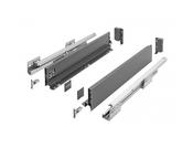 AXISPRO SOFT CLOSE DRAWER SET - ANTHRACITE - 250MM