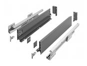 AXISPRO SOFT CLOSE DRAWER SET - ANTHRACITE - 500MM