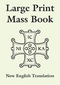 Large Print Mass Book image