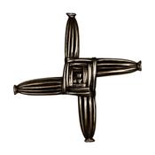 St. Brigid's Cross - Bronze