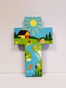 Small Blue River Cross