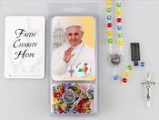 Jubilee 2025 Glass Rosary &amp;amp; Card Set image