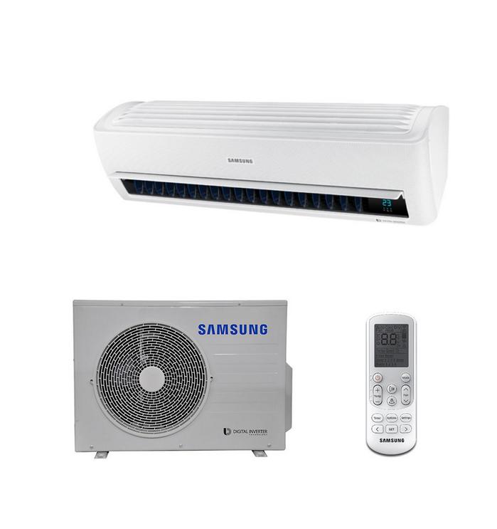 Samsung Air Conditioning AR12NXWXCWKNEU Wall WindFree Heat Pump 3.5kW