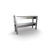 OVERSHELF CERAMIC HEATED 2 LEVELS 1000  6 HEATERS OF 250W image