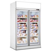 FREEZER 2 GLASS DOORS INS-1000F image