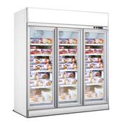 FREEZER 3 GLASS DOORS INS-1530F  **Note: there is a higher inrush current, which makes a circuit breaker with type C characteristic necessary.** image