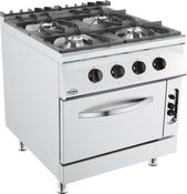 BASE 900 GAS STOVE 4 BU. WITH GAS OVEN image