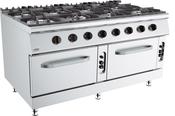 BASE 900 GAS STOVE 8 BU. WITH GAS OVEN