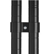 SET OF 2 POLE CLAMPS BLACK FOR 7530.0025-0030-0035-0040