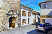 A4, Chabanais, Church door, France - Original Watercolour Painting