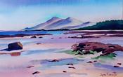 Connemara, 18x27cm, Art, Watercolour painting of Galway, Ireland