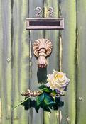 A4, Chabanais, Bordeaux, France '82232'- Original A4 Watercolour Painting