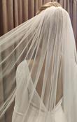 GRAINNE Two-Tier Sheer Tulle Veil