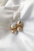 FLORENTINE - Gold &amp; Pearl Earrings image