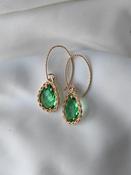 DIANA Crystal Earrings - Kiwi image