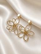 AOIFE - Contemporary Floral Earrings image