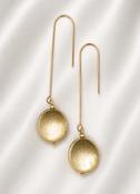 SANDRA - Gold Drop Earrings image