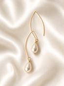 AINE - Classic Pearl Drop Earrings image