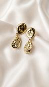 SHEA - Contemporary Gold Earrings image