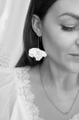 ELOIDE - Statement Floral Bridal Earrings image