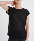 Faylinn O Neck -Black T Shirt image