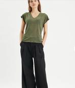 Faylinn V Neck - Green T Shirt image