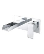 SONAS Bingley Wall Mounted Basin Mixer Chrome image