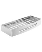 SONAS Cora Chrome Shower Basket image