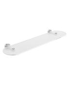 SONAS Stress Chrome Glass Round Shelf image