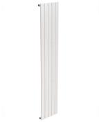 SONAS Piatto White Single Panel Vertical Radiator image