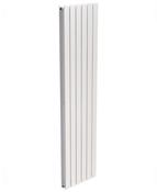 SONAS Piatto White Double Panel Vertical Radiator image