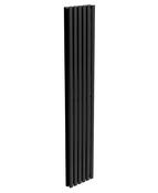 SONAS Amura Black Double Panel Vertical Radiator image