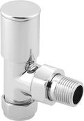 SONAS Chrome Angled Radiator Valves