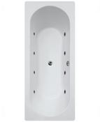 SONAS Clover Double Ended 8 Jet Whirlpool Bath