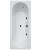 SONAS Clover Double Ended 12 Jet Whirlpool Bath image