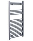 SONAS Straight Anthracite Heated Towel Rail image