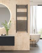 Greenstar Matt Anthracite Straight Heated Towel Rail image